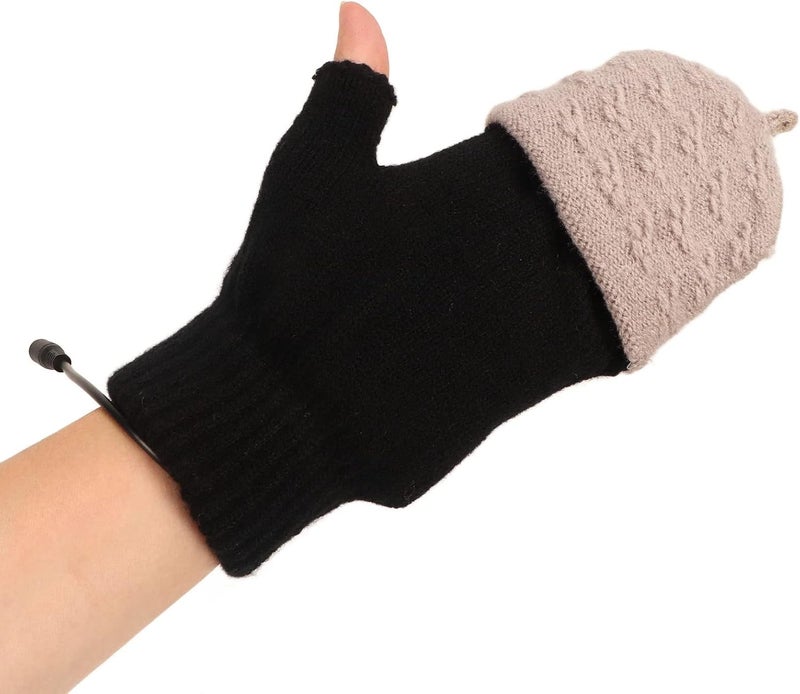 woobles USB Heated Gloves, Heated Gloves, Hand Warming Gloves, Washable for Skiing and Horseback Riding - Image 5